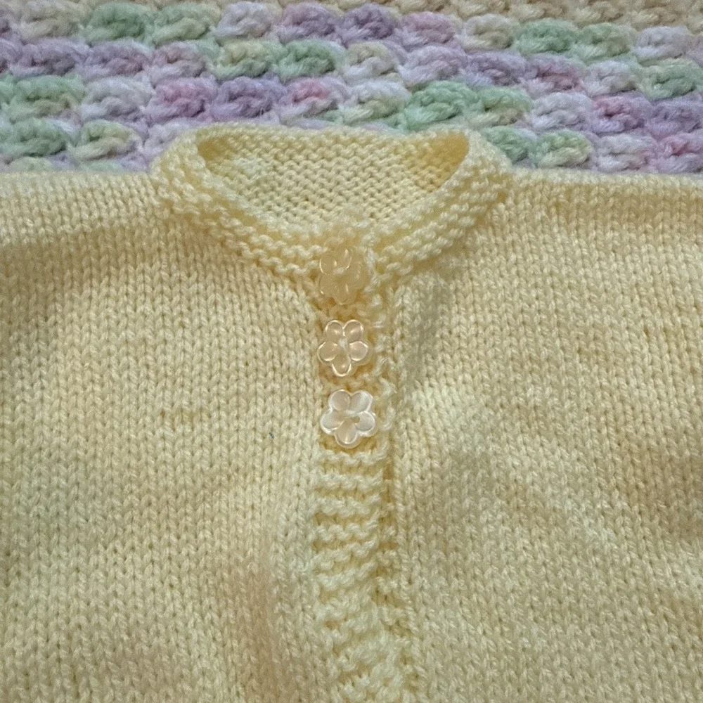 Handmade vintage crochet